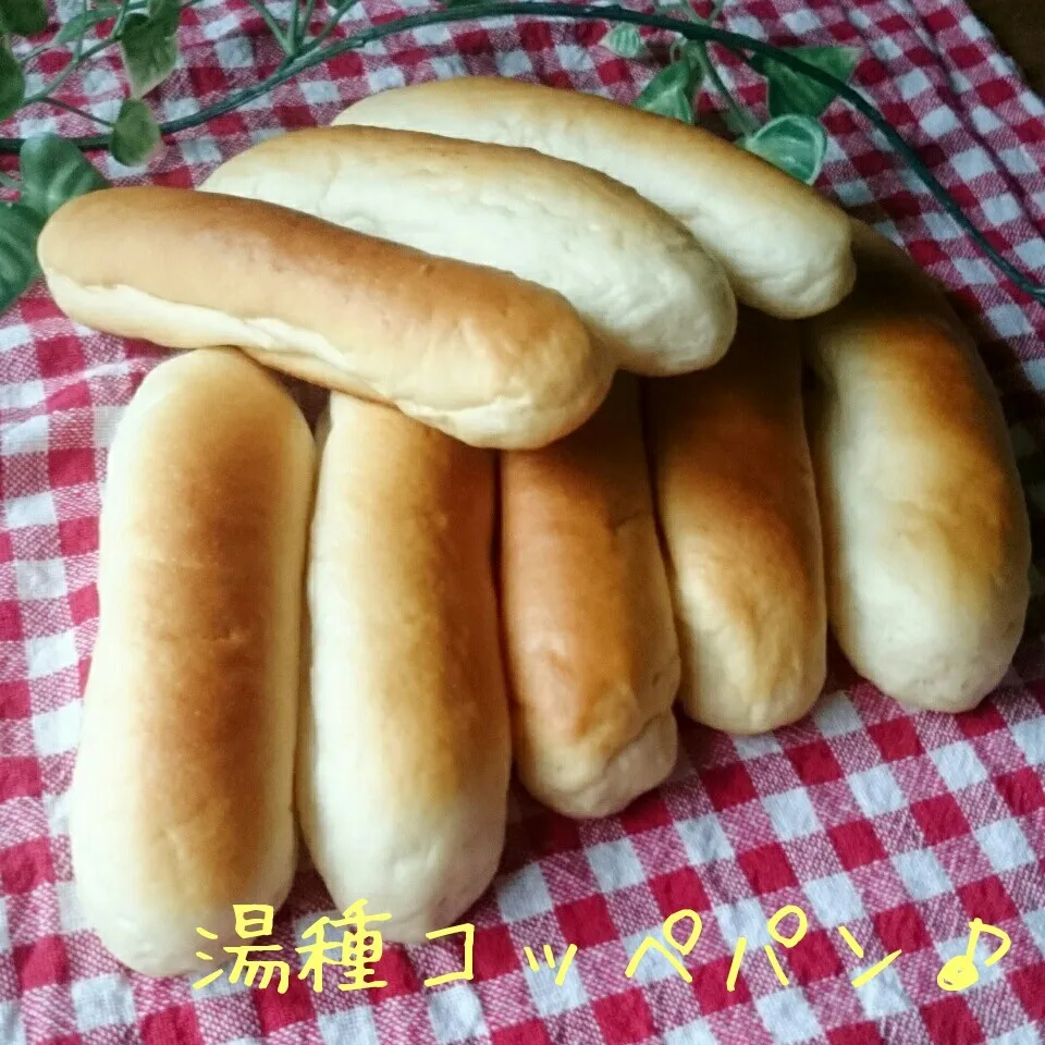 Snapdishの料理写真:＊チッチ＊さんの湯種コッペパン♥|あやちゃんママさん