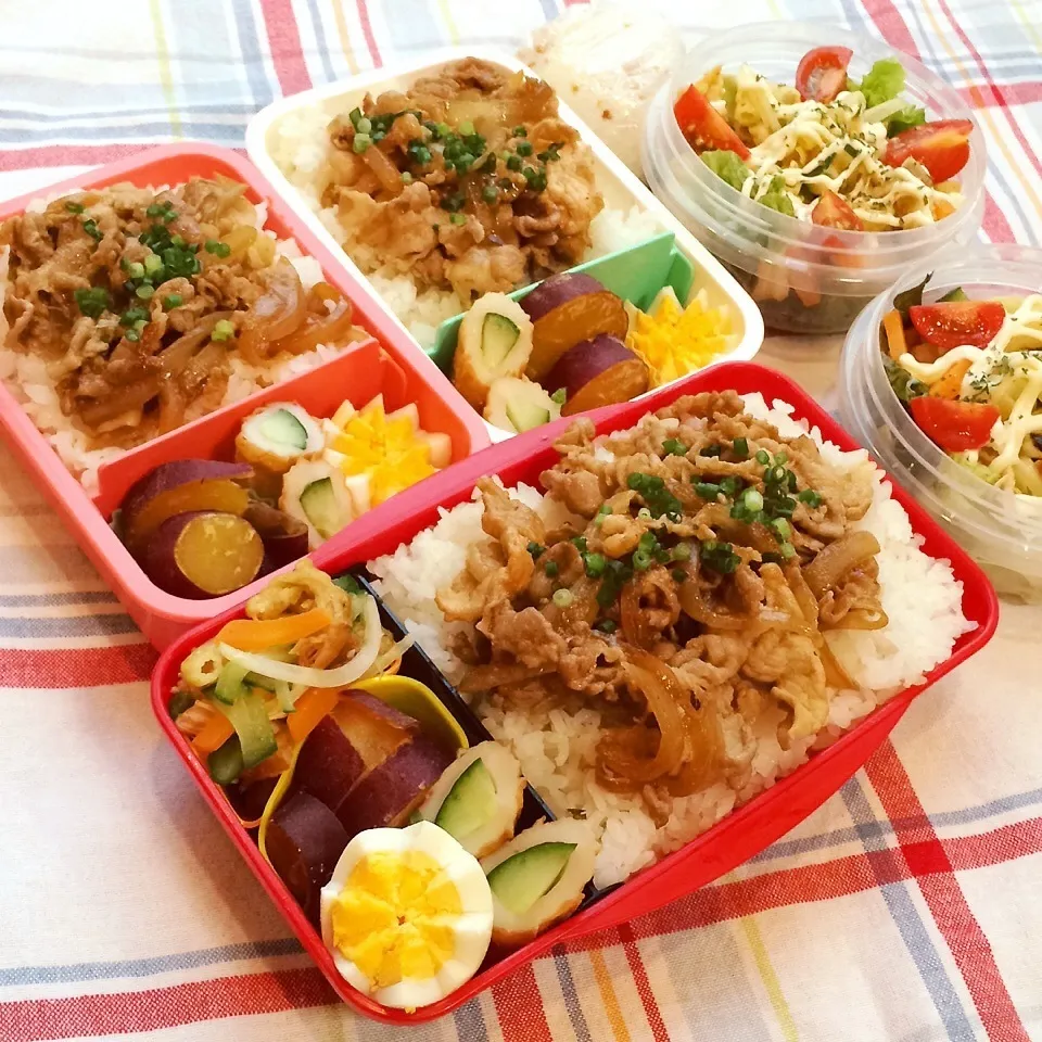 Snapdishの料理写真:2015.11.19 家族のお弁当|Loackerさん