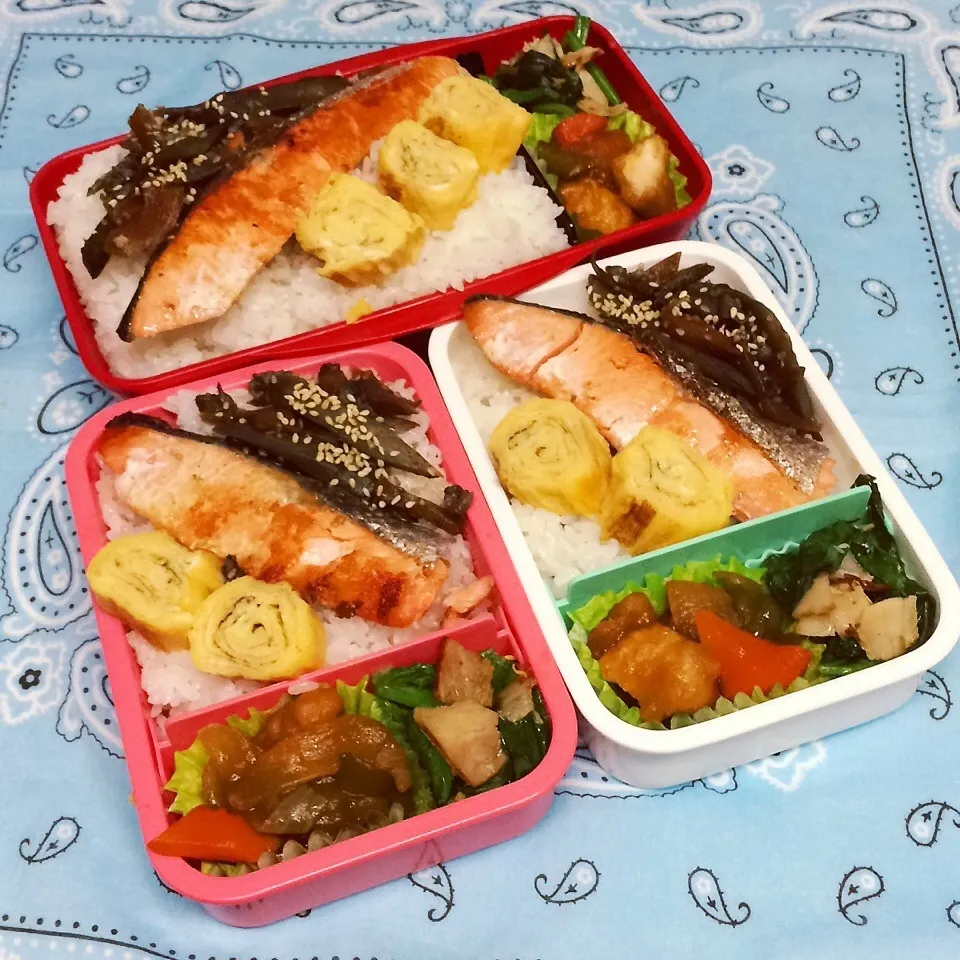 2015.11.10 ドーンとシャケ弁当|Loackerさん