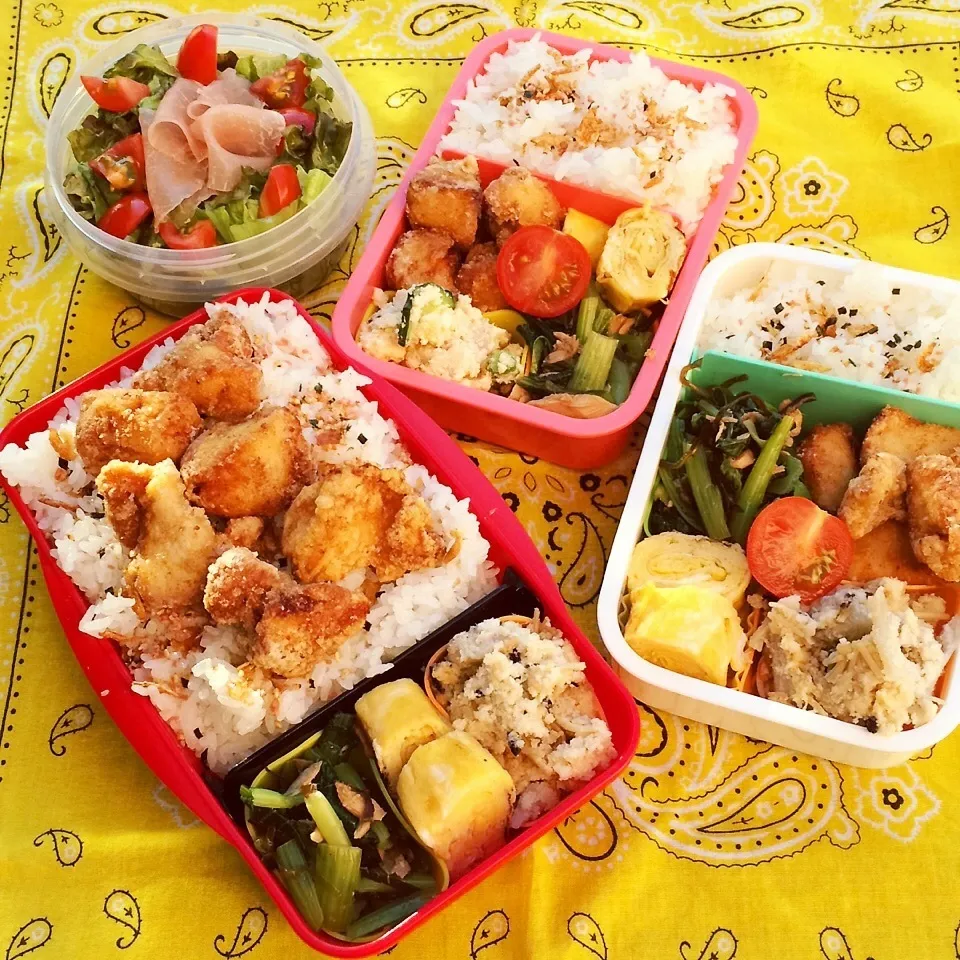 2015.9.30 家族のお弁当〜唐揚げ|Loackerさん