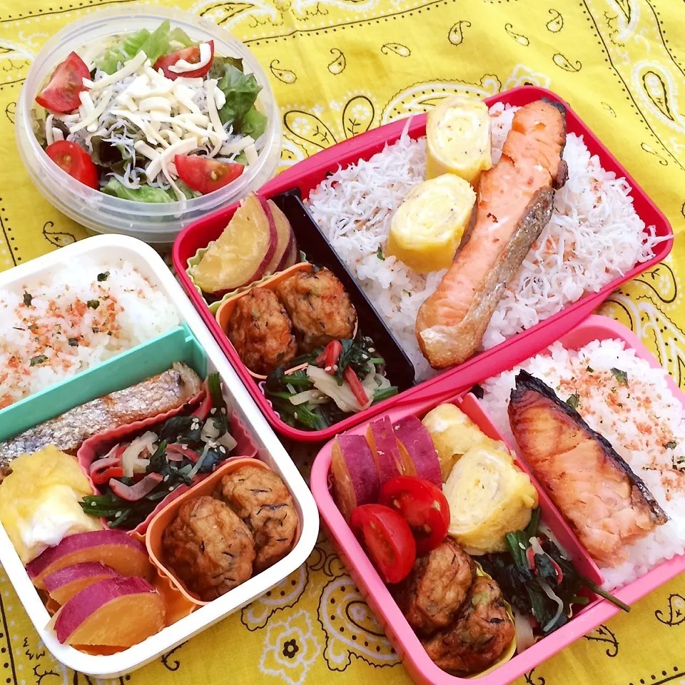 Snapdishの料理写真:2015.9.29 みんなのお弁当|Loackerさん