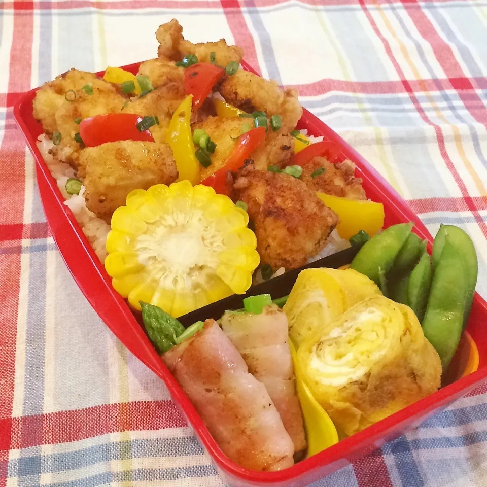 2015.7.1 レモンバター焼きチキン弁当|Loackerさん