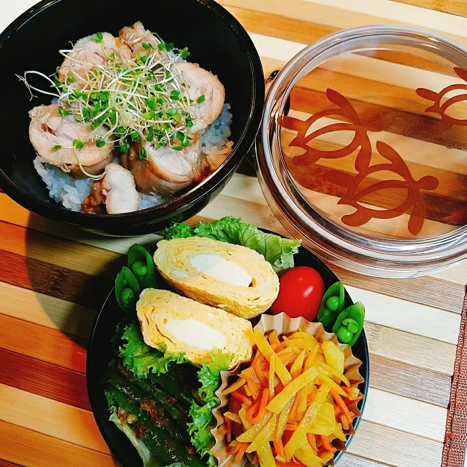 お弁当🍱🍴チャーシュー丼☺|Laniさん