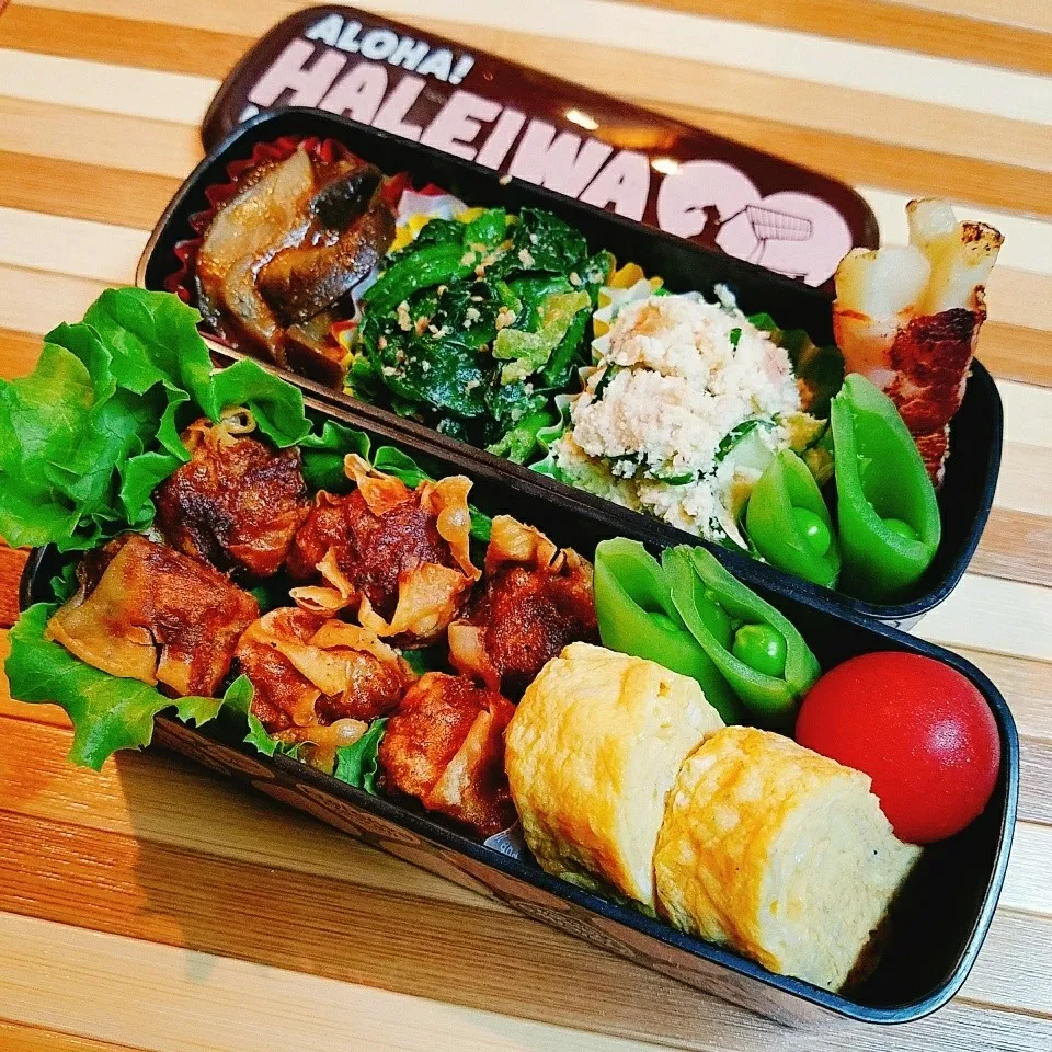 Snapdishの料理写真:お弁当🍱🍴揚げ焼売☺|Laniさん