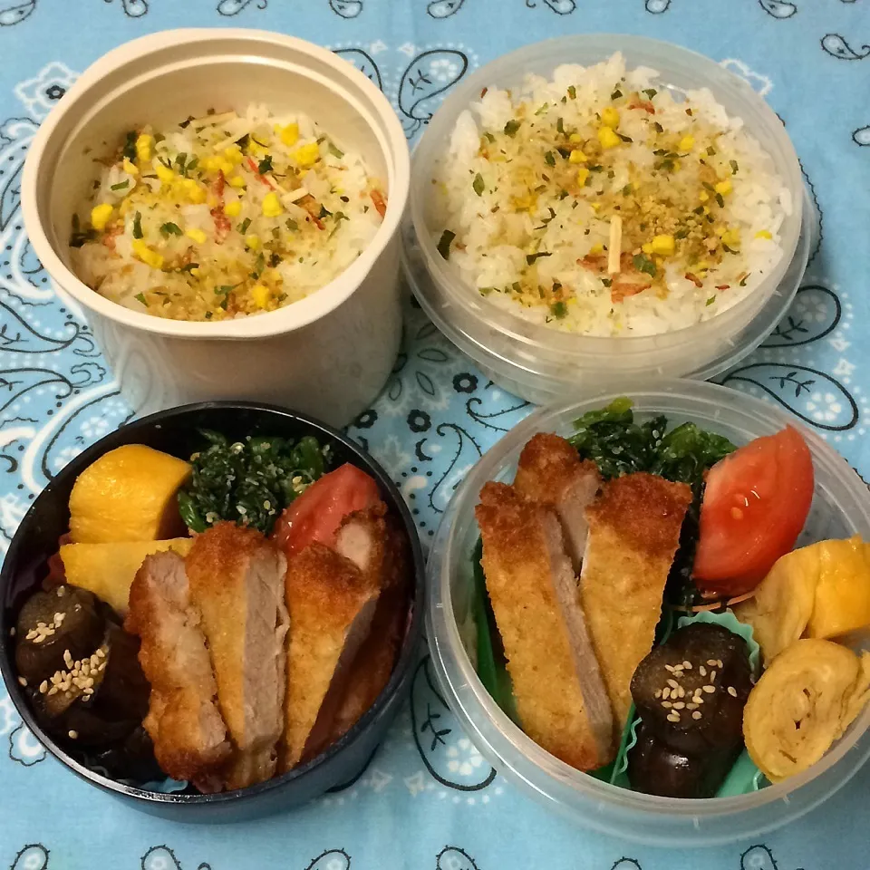 Snapdishの料理写真:2015.2.18 ロースカツ弁当|Loackerさん