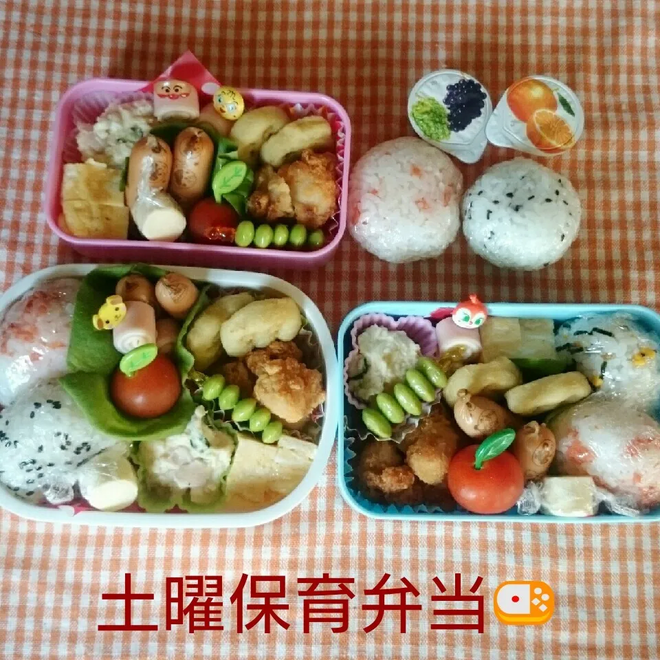 子ども達の土曜保育弁当🍱|あやちゃんママさん