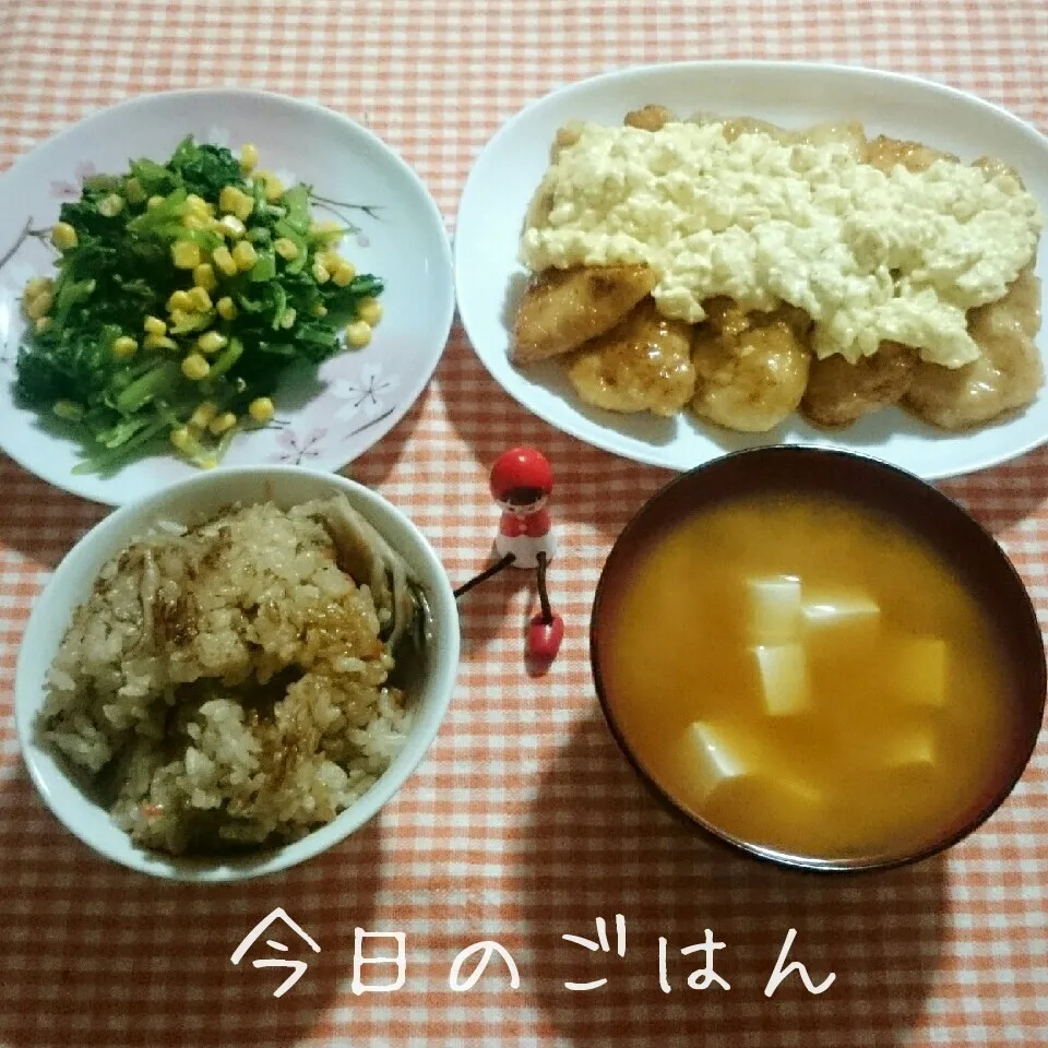 Snapdishの料理写真:晩ごはん|あやちゃんママさん