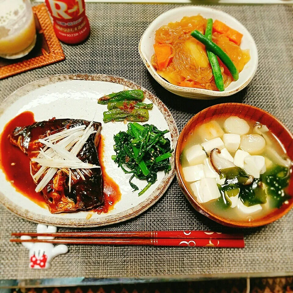 晩ご飯✨鯖の味噌煮🍚🍴|Laniさん