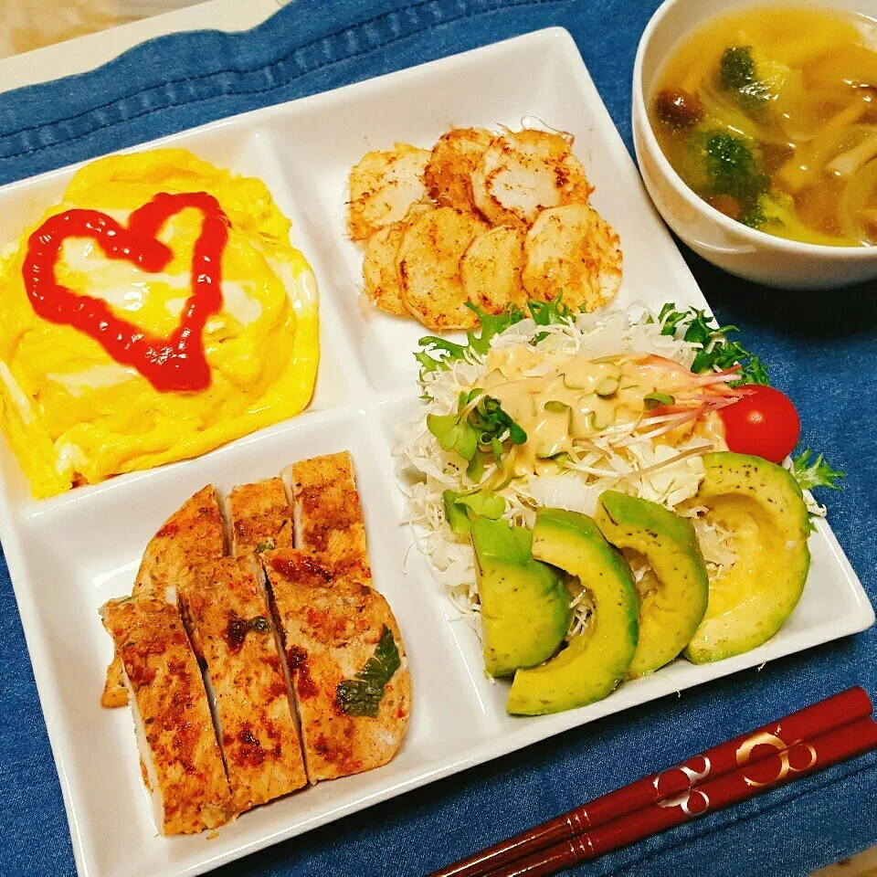 なつさんのマネっ子󾭠ごま油＆塩アボカド🍴|Laniさん