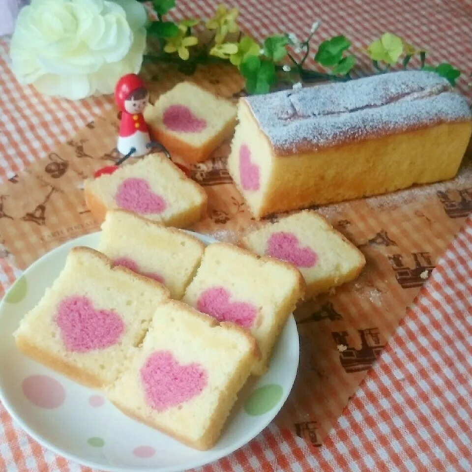 ゆこちゃん㊗300投稿☆パウンドケーキでおめでとう♥|あやちゃんママさん