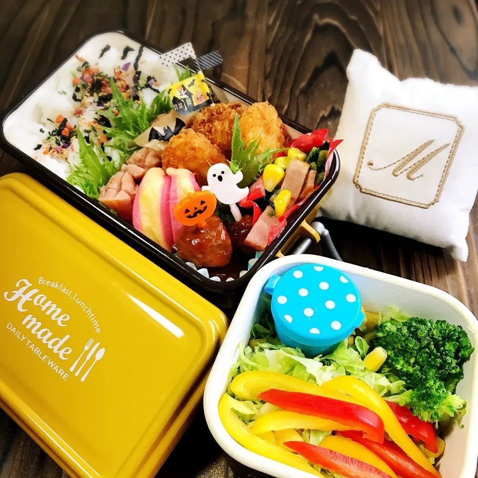 Snapdishの料理写真:ハッピーハロウィン❤️Bento|まいるさん