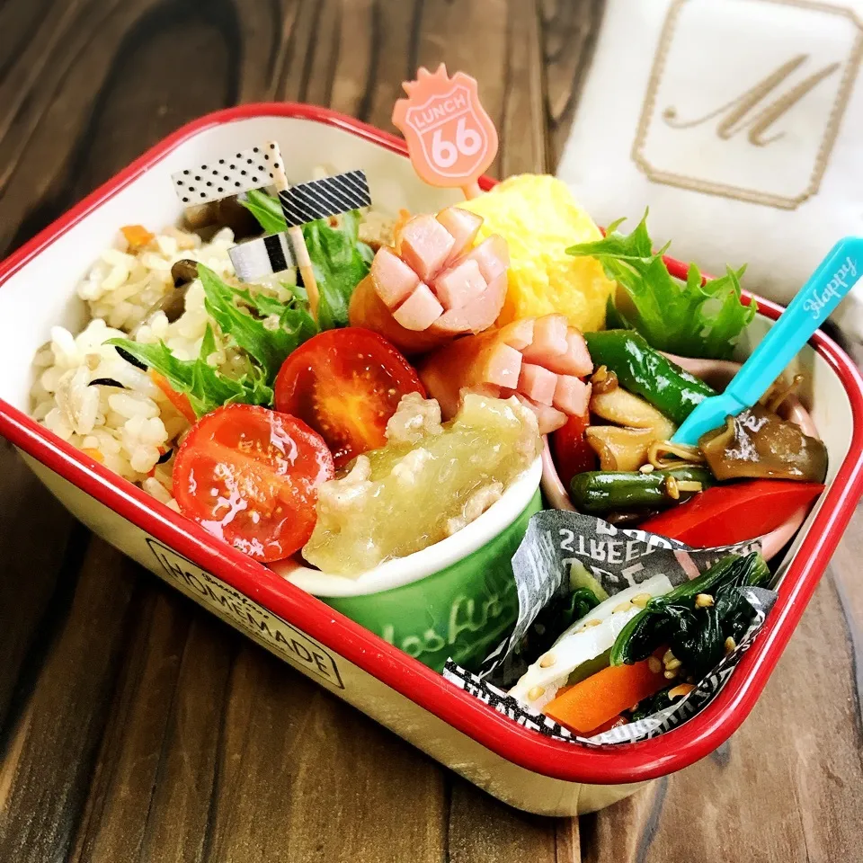 炊き込みご飯❤️Bento|まいるさん