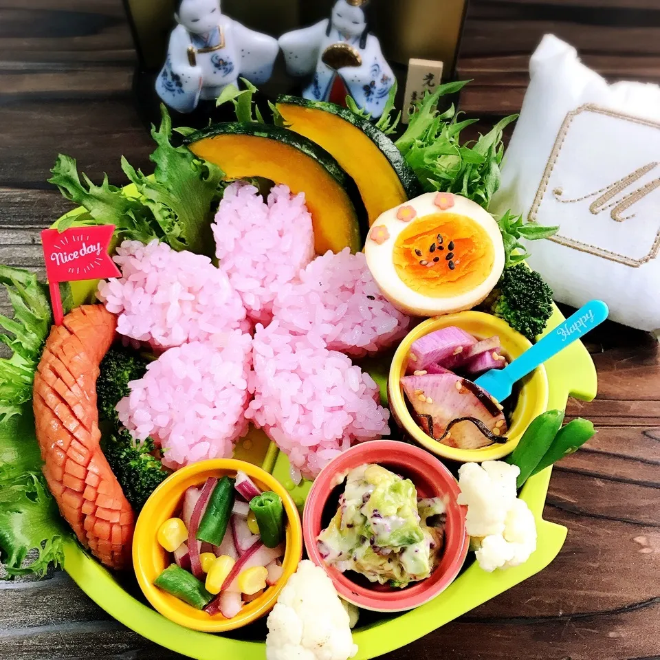 Snapdishの料理写真:おひな祭り❤️Bento|まいるさん