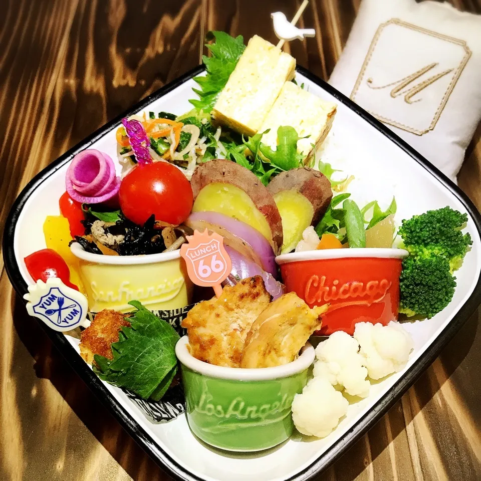 厚焼き玉子❤️Bento|まいるさん