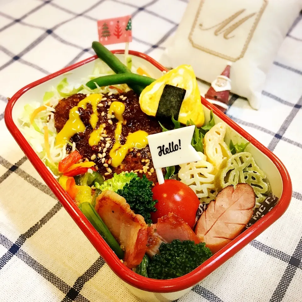 Snapdishの料理写真:味噌カツ❤️Bento|まいるさん