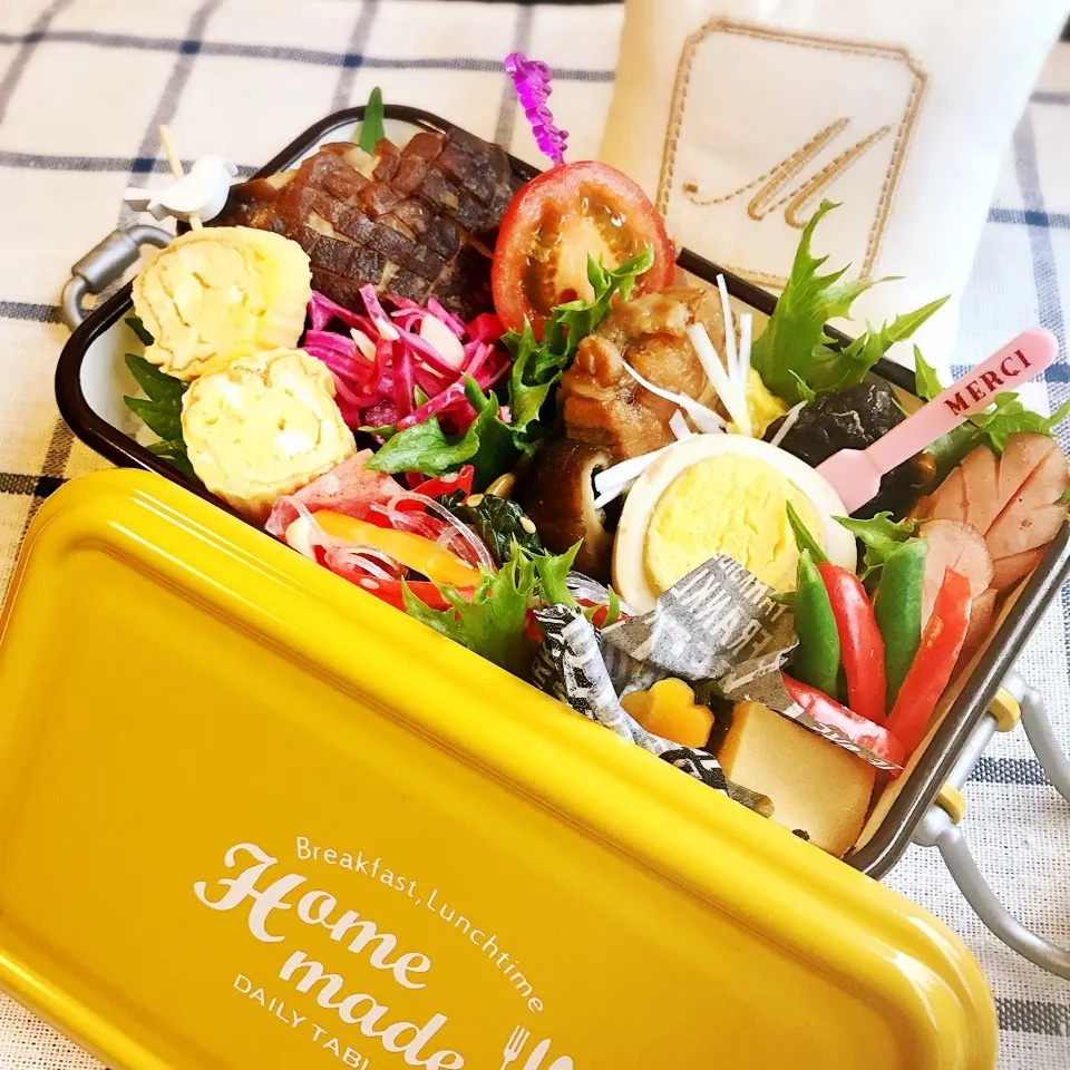 豚角煮❤️Bento|まいるさん