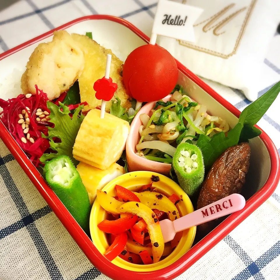 Snapdishの料理写真:天ぷら❤️Bento|まいるさん