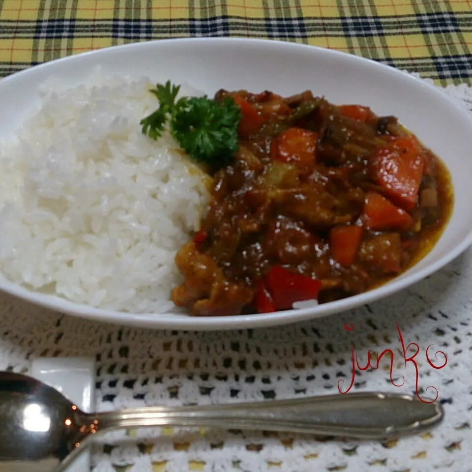 ありあわせでキーマカレー風♪めっちゃ簡単やけど美味しいょ♪|♡純子♡さん