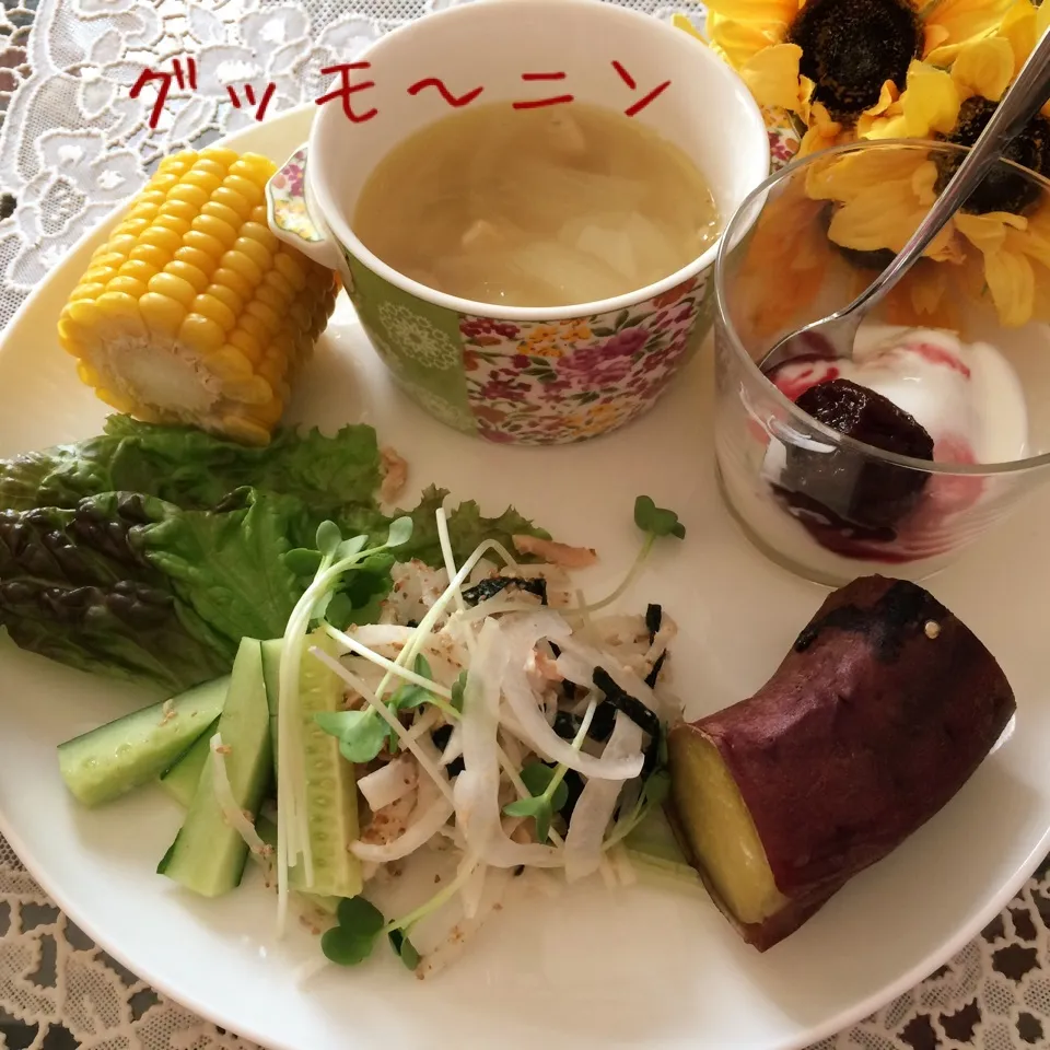 ワンプレート朝ごはん💗|noeさん