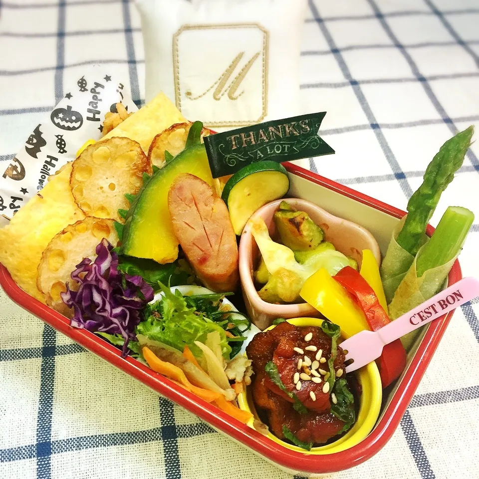 時短❤️梅唐揚げBento|まいるさん