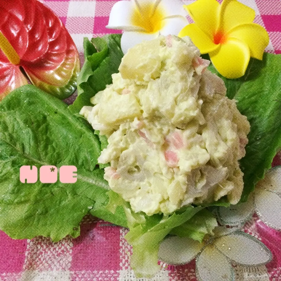 シャキッと蓮根とアボカドポテトのデパ地下風サラダ💓|noeさん