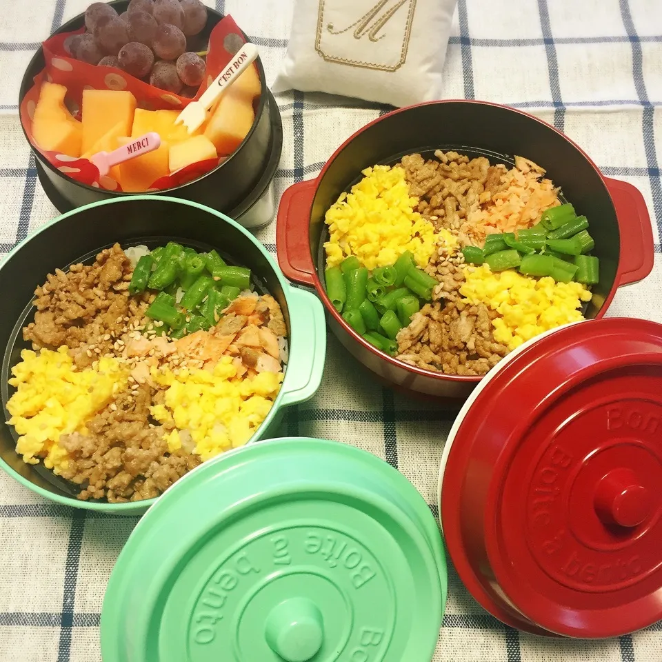 Snapdishの料理写真:ペアBento❤️|まいるさん