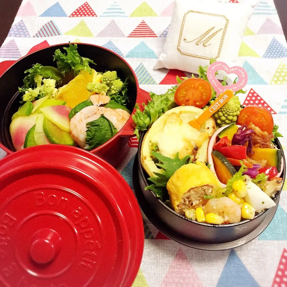 Snapdishの料理写真:Bento♥️Thu|まいるさん