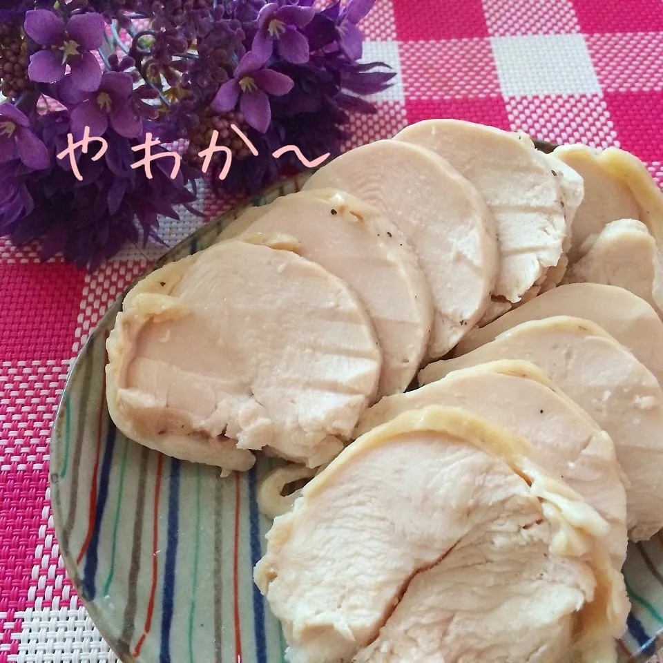 まるでもも肉♡簡単過ぎなのに柔らか鶏ハム♡|noeさん