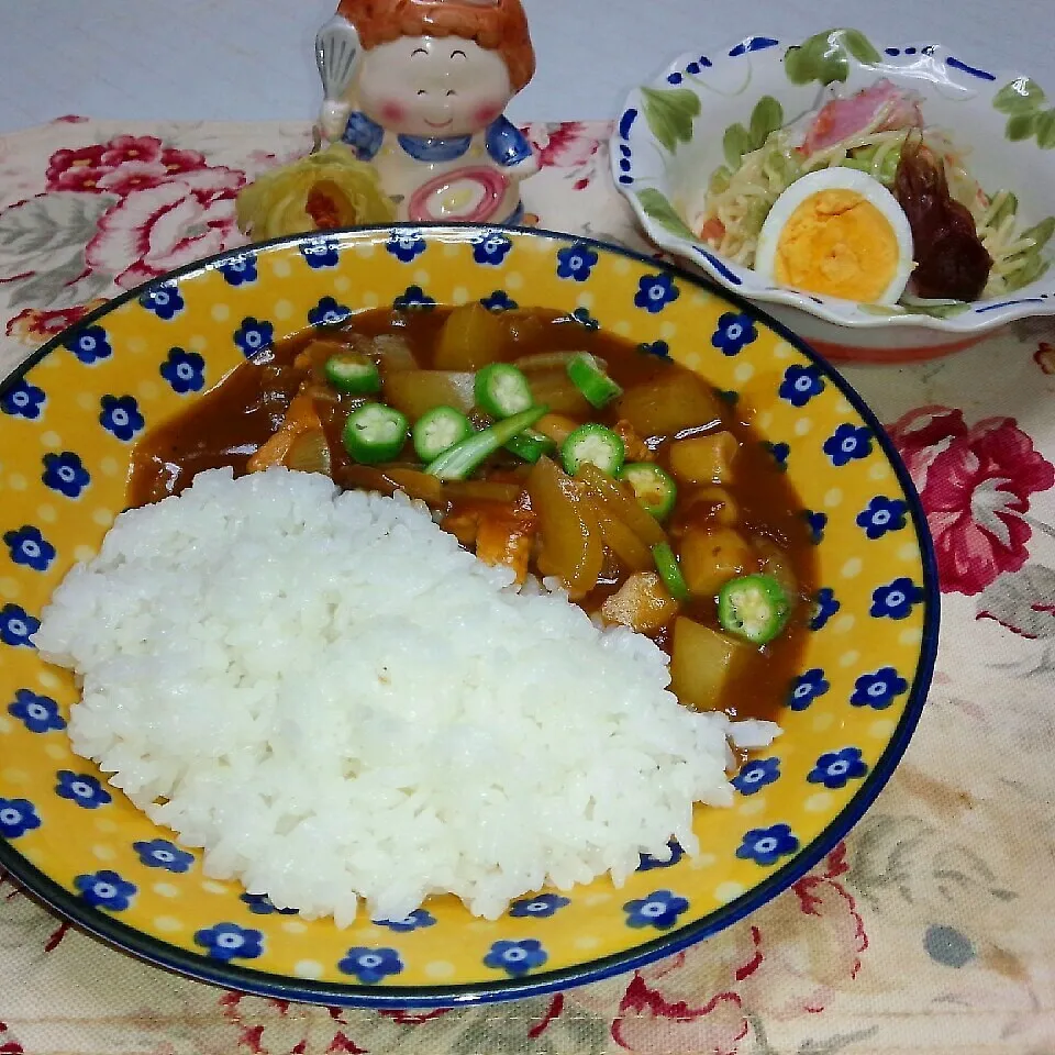 大根と鶏肉の超和風ｶﾚｰ🍛大根がなんとも美味しいの😋💕|♡純子♡さん