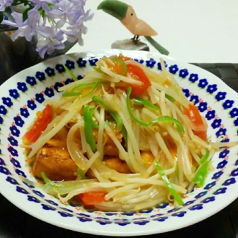 我が家の定番⭐厚揚げの野菜あんかけ②🎶失敗しないおかず😉|♡純子♡さん