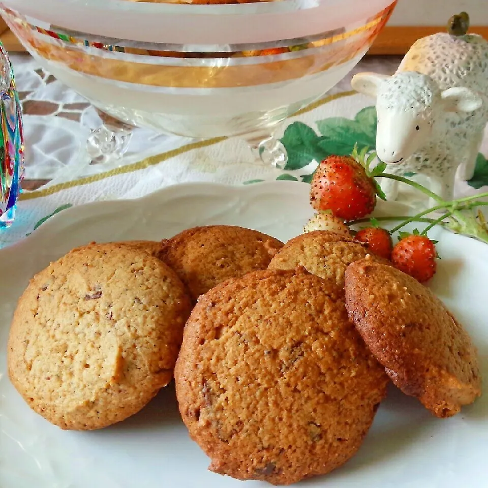 HMで作る🍪白あん＆ﾁｮｺのｿﾌﾄｸｯｷｰ😋💕|♡純子♡さん