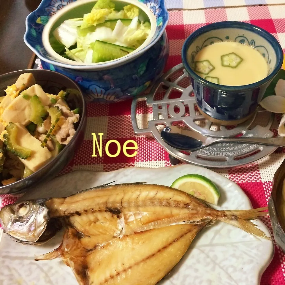 今日の晩御飯は、初カボスぶしゃ〜♡|noeさん