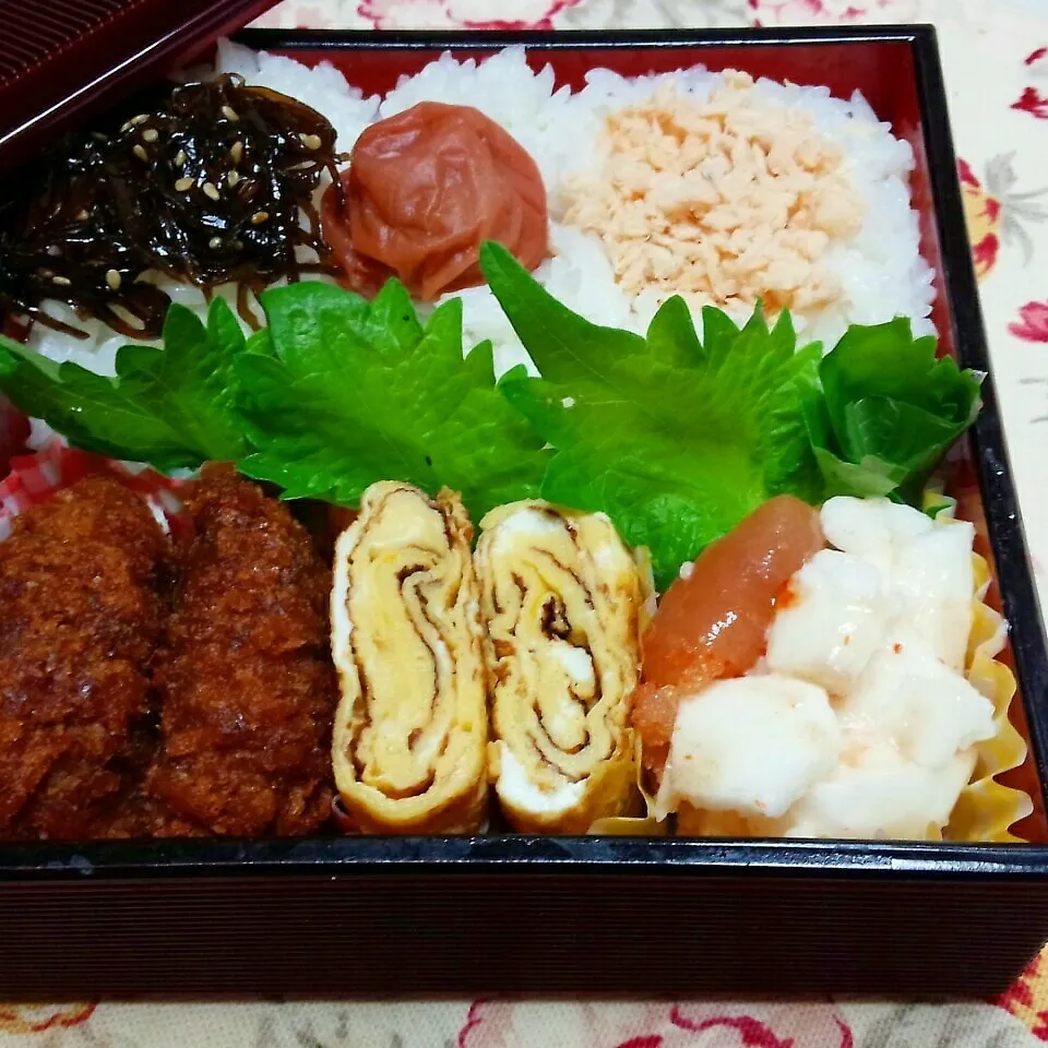 今日のお弁当🍱青紫蘇がいいでしょ😌🎶|♡純子♡さん