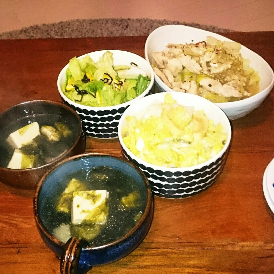 Snapdishの料理写真:昨日の晩ごはん。|数の子さん