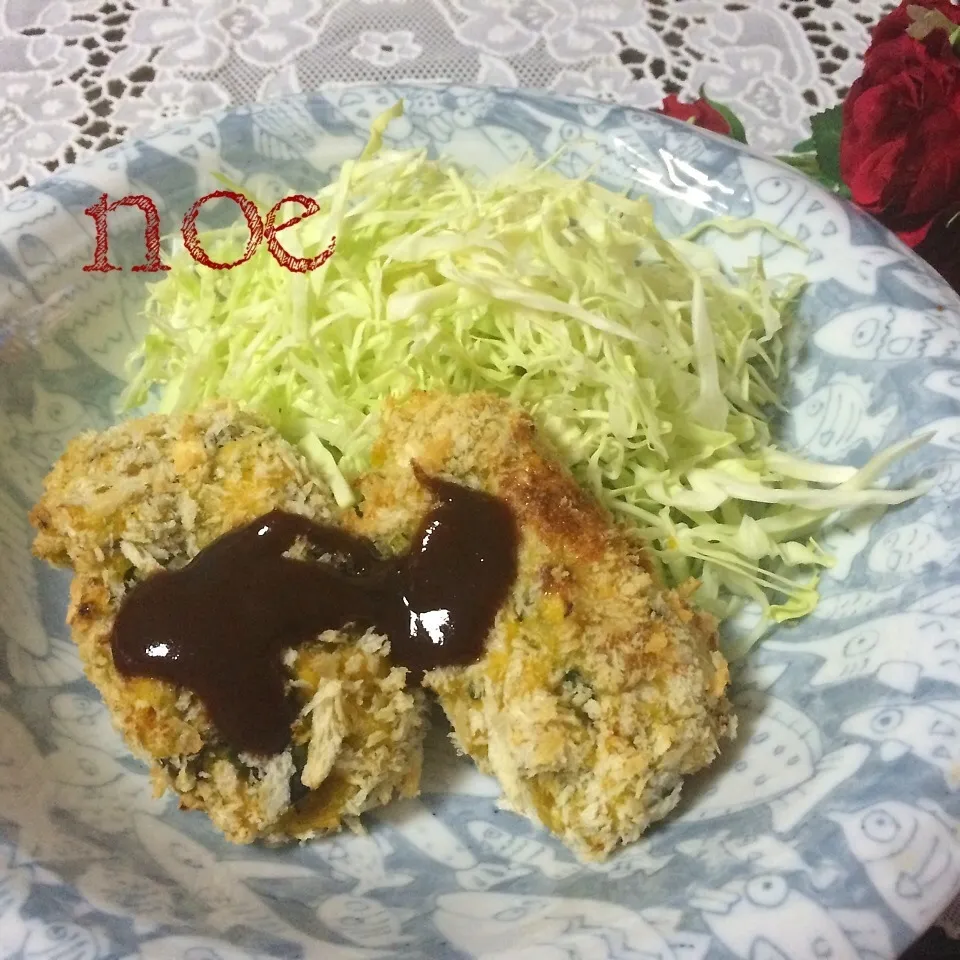 Snapdishの料理写真:揚げないけど美味しいコロッケ♪|noeさん