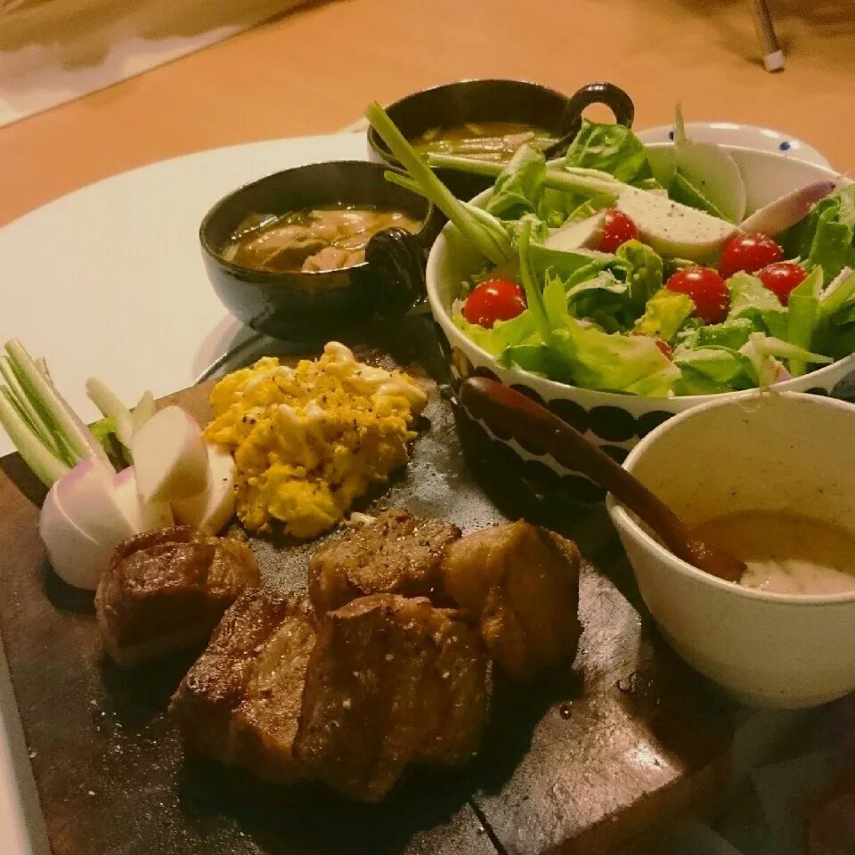 Snapdishの料理写真:お肉の日|数の子さん