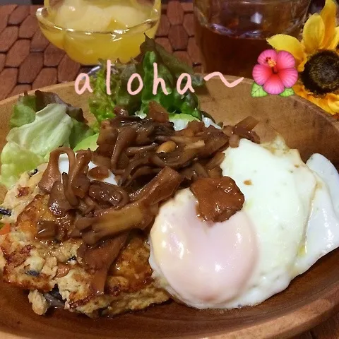 Snapdishの料理写真:ロコモコ丼|noeさん