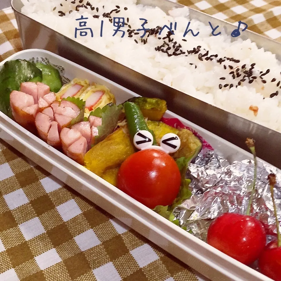 Snapdishの料理写真:男子弁当6/25☆|yukimiya7262さん