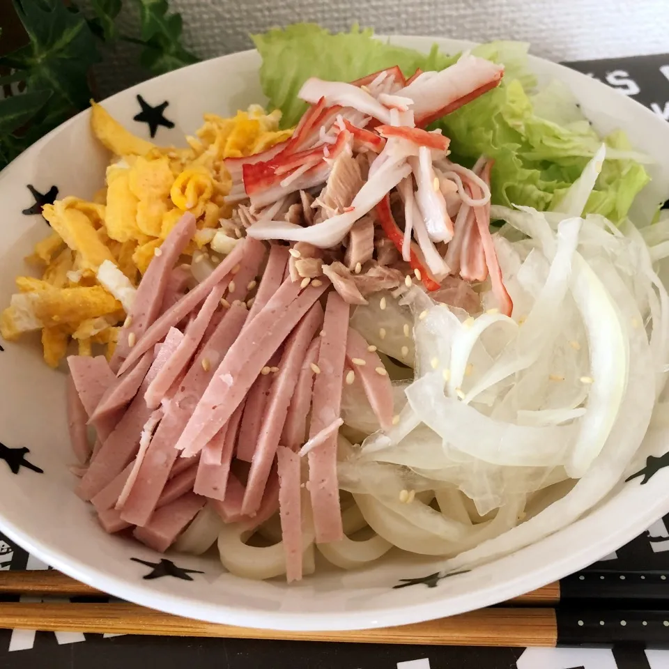 冷やしサラダうどん♫|kazumi_a♡さん