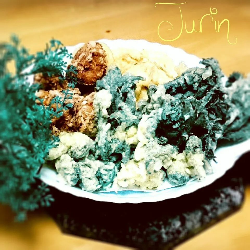 タケノコと山菜を食べ尽くす♡♡夕飯|Jurinさん