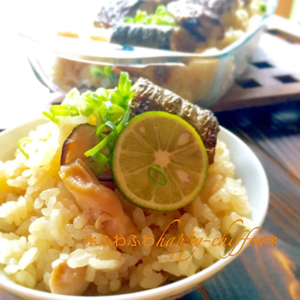 秋には食べたい♪生さんまで作る秋刀魚の炊き込みごはん。|＊チッチ＊さん