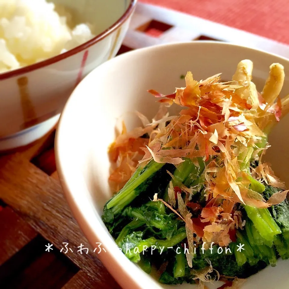 ご飯がススム、大根の抜き菜で作る野沢菜風浅漬け。|＊チッチ＊さん