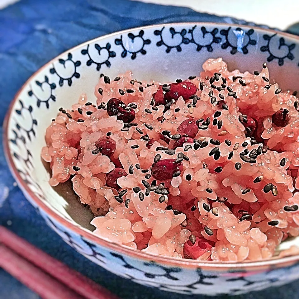 炊飯器で作るお赤飯|可爱多さん