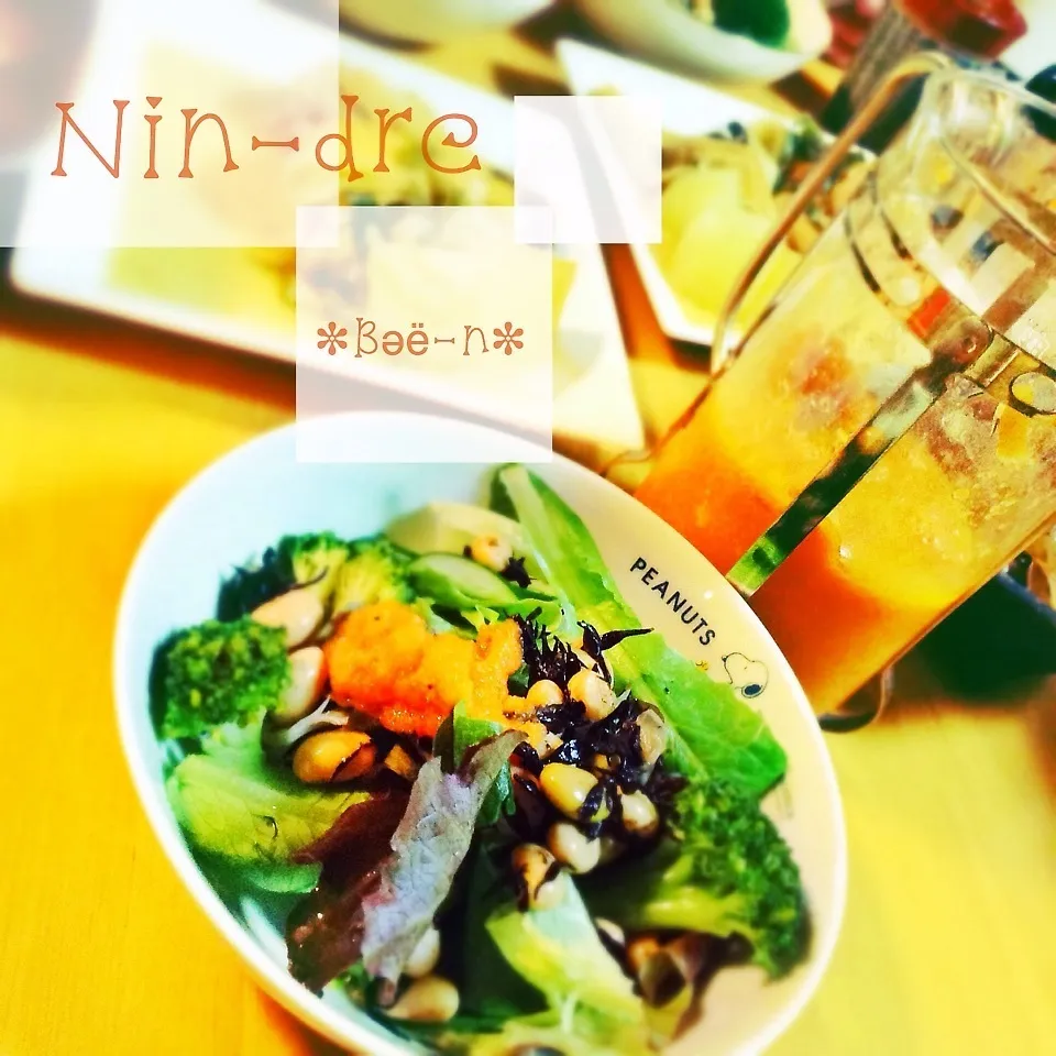 Snapdishの料理写真:⌘コラボ ニンドレ！|✼Bǝё-n✼さん