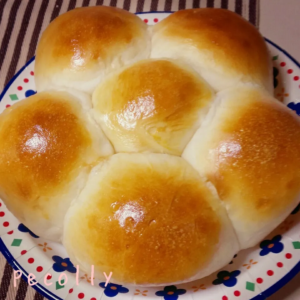 初心者のパン作り▪チーズ入りのちぎりパン|海猫さん