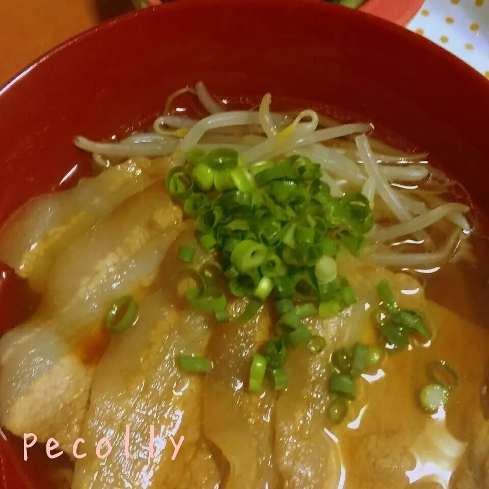 Snapdishの料理写真:おうちラーメン🍜🍥|海猫さん