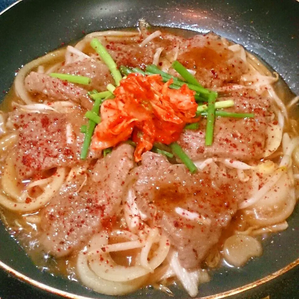 牛肉と野菜の焚き焼き＊揉んで蒸し焼きフライパン１つ♪|mi_neneco♪さん