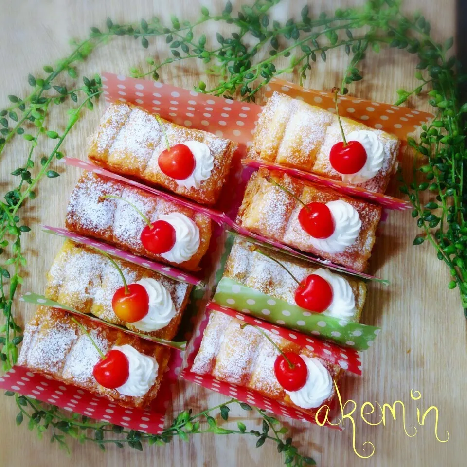 そらひかちゃん🍒さくらんぼのミルフィーユ🎵|akeminさん