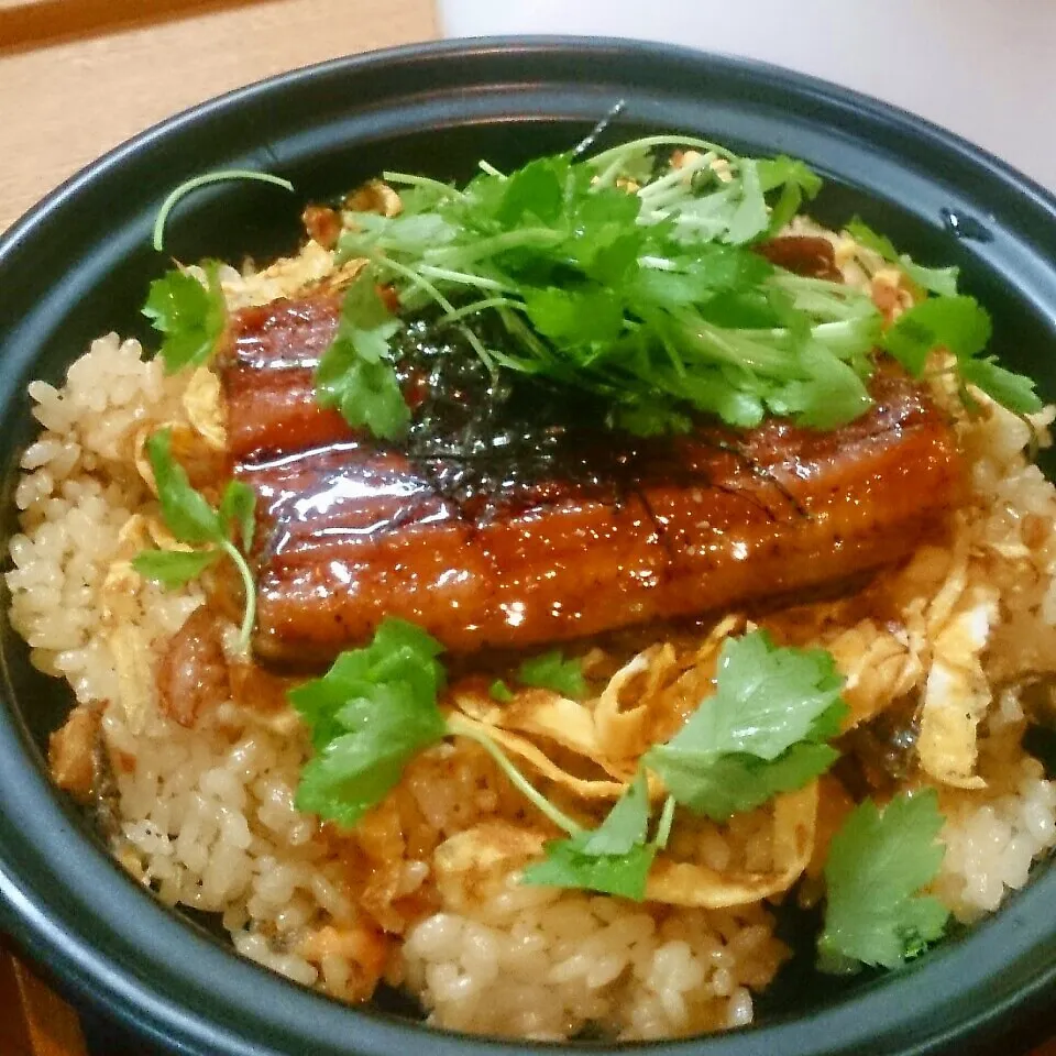 タジンde鰻の蒸籠蒸し風|mi_neneco♪さん