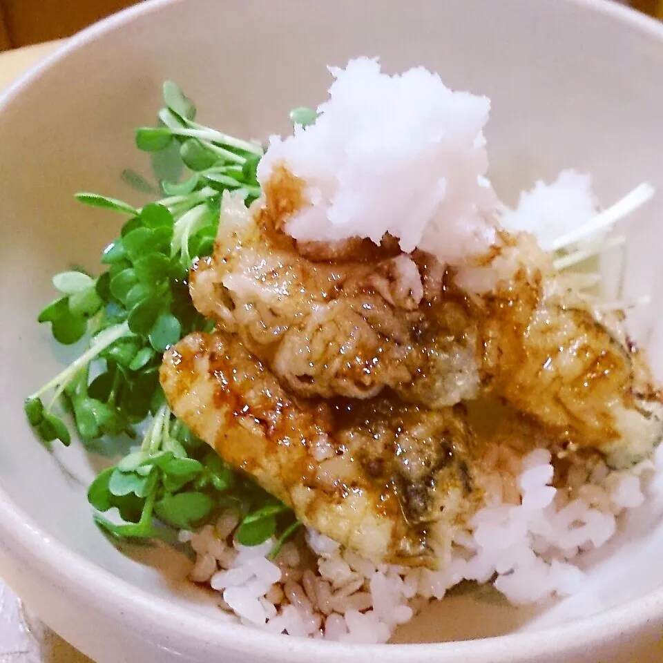 W天つゆのおろし牡蠣天丼|mi_neneco♪さん